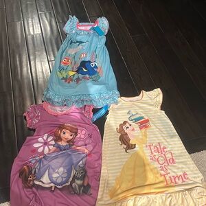 Brand new size 9/10 Disney pyjama dresses